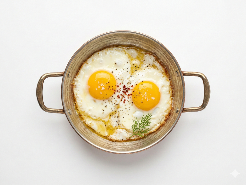 Sahanda Tereyagli Yumurta