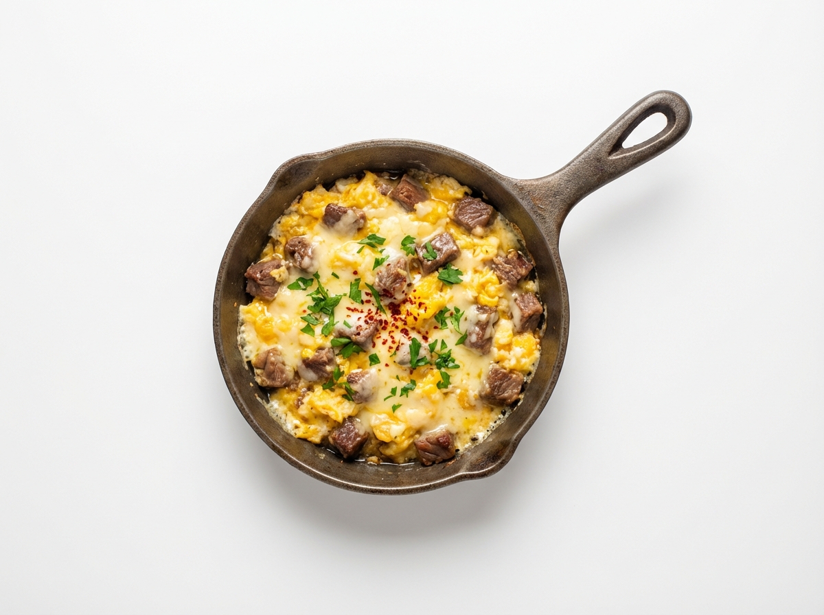 Kavurma Kasarli Yumurta